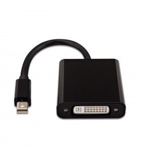 V7 cbl-md1blk-5e adaptor pentru cabluri video mini displayport dvi negru