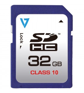 V7 vasdh32gcl10r-2e memorii flash 32 giga bites sdhc clasa 10