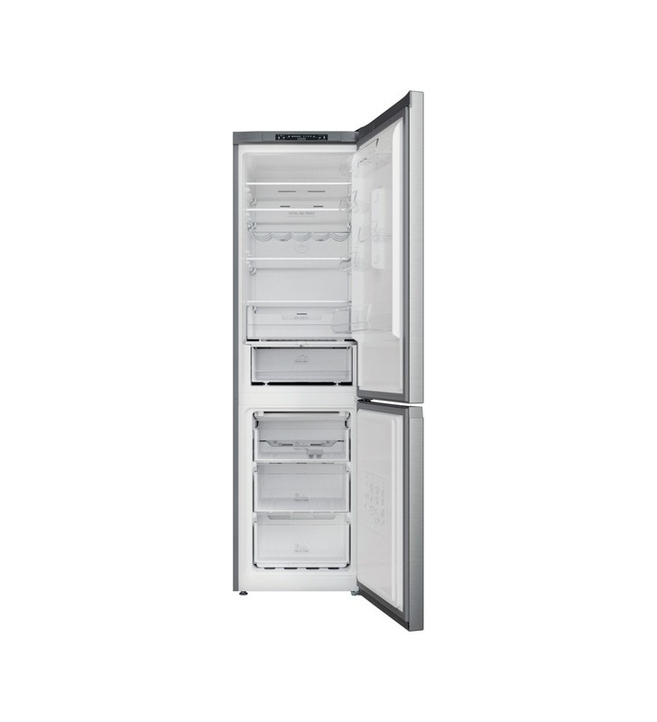 Bauknecht kgnf 210c2in, combinatie frigider/congelator (oţel inoxidabil)