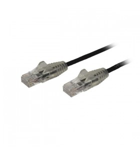 Startech.com n6pat200cmbks cabluri de rețea 2 m cat6 u/utp (utp) negru