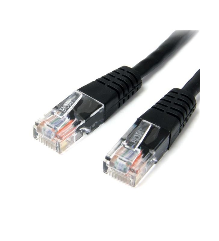 Startech.com m45patch15bk cabluri de rețea 4,6 m cat5e u/utp (utp) negru