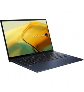 Laptop asus zenbook 14 oled ux3402za-km048w, intel core i7-1260p pana la 4.7ghz, 14" 2.8k, 16gb, ssd 512gb, inte iris xe graphics, windows 11 home, ponder blue