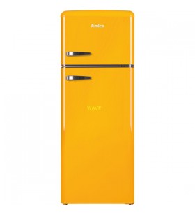 Amica kgc 15633 y, combinatie frigider/congelator (galben)