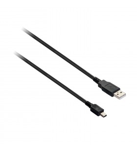 V7 v7e2usbamib-1.8m cabluri usb 1,8 m 2.0 usb a mini-usb b negru