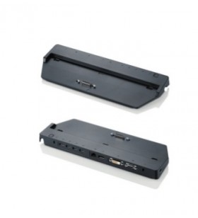 Fujitsu s26391-f1657-l110 stații de andocare și replicatoare de porturi pentru calculatoare portabile tip dock negru