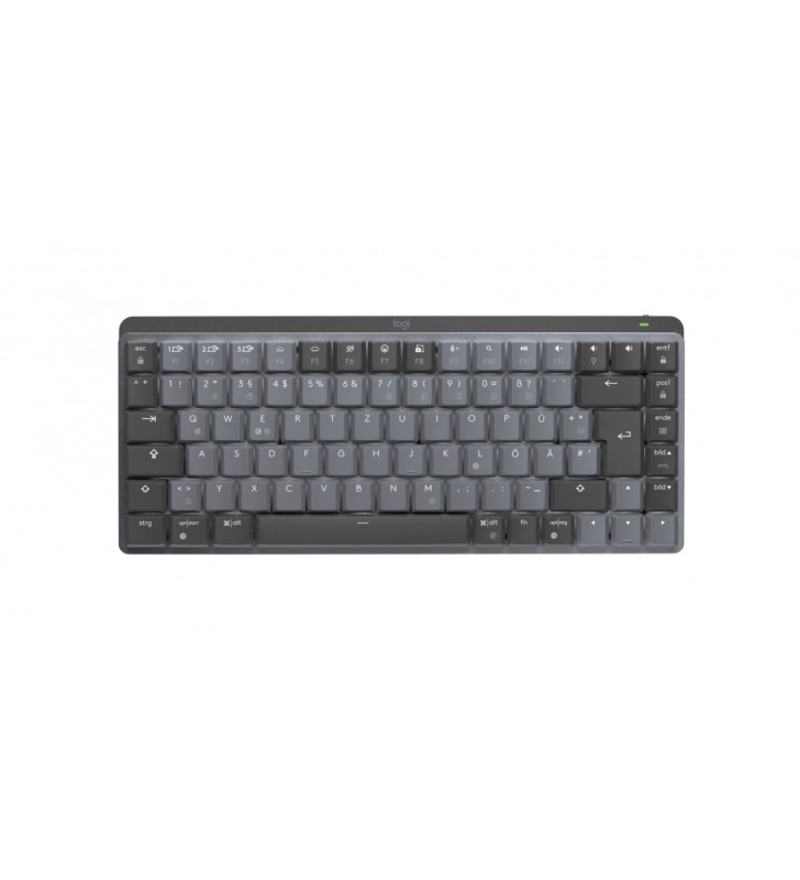 Logitech mx mini mechanical tastaturi rf wireless + bluetooth qwertz germană grafit, gri