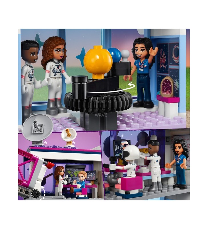 Jucărie de construcție a academiei spațiale a oliviei lego friends 41713 (cu naveta spațială și figuri de astronauți)