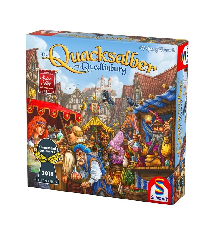 Jocuri schmidt the quack doctors of quedlinburg, joc de societate (jocul kenner al anului 2018)