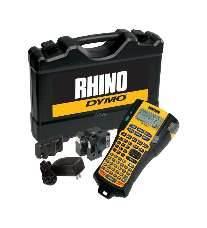 Dymo rhino 5200, mașină de etichetat (negru/galben, s0841400)