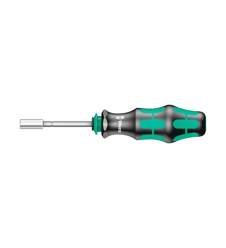 Wera kraftform compact 28, 7 piese, cheie tubulară (negru/verde, revistă integrată)