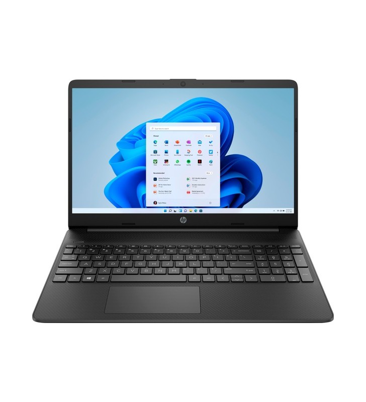 Notebook hp 15s-eq3055ng (negru, windows 11 home pe 64 de biți, ssd de 256 gb