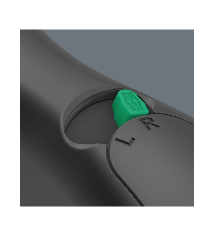 Suport biți cu mâner în t cu funcție de clichet, șurubelniță wera 416 ra (negru/verde, cu mandrina de schimbare rapida rapidaptor)