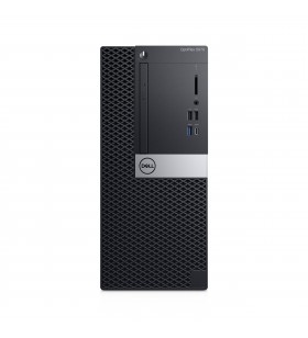 Dell optiplex 5070 intel® core™ i5 generația a 9a i5-9500 8 giga bites ddr4-sdram 256 giga bites ssd mini tower negru pc-ul