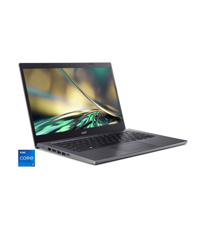 Laptop acer aspire 5 (a514-55-71nt) (gri, windows 11 home pe 64 de biți, ssd de 1 tb)