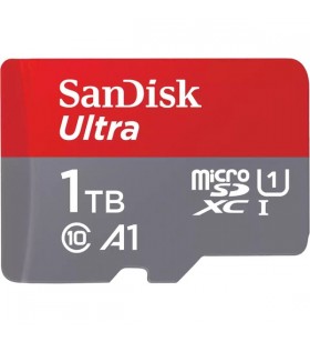 Card de memorie sandisk ultra 1tb microsdxc (uhs-i u1, clasa 10, a1)