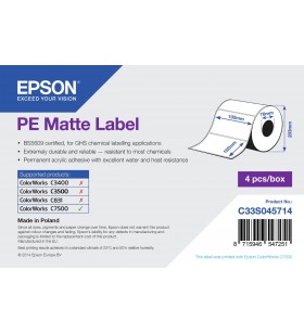 Epson pe matte label - die-cut roll: 102mm x 152mm, 800 labels
