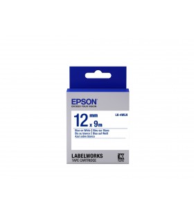 Epson label cartridge standard lk-4wln blue/white 12mm (9m) benzi pentru etichete