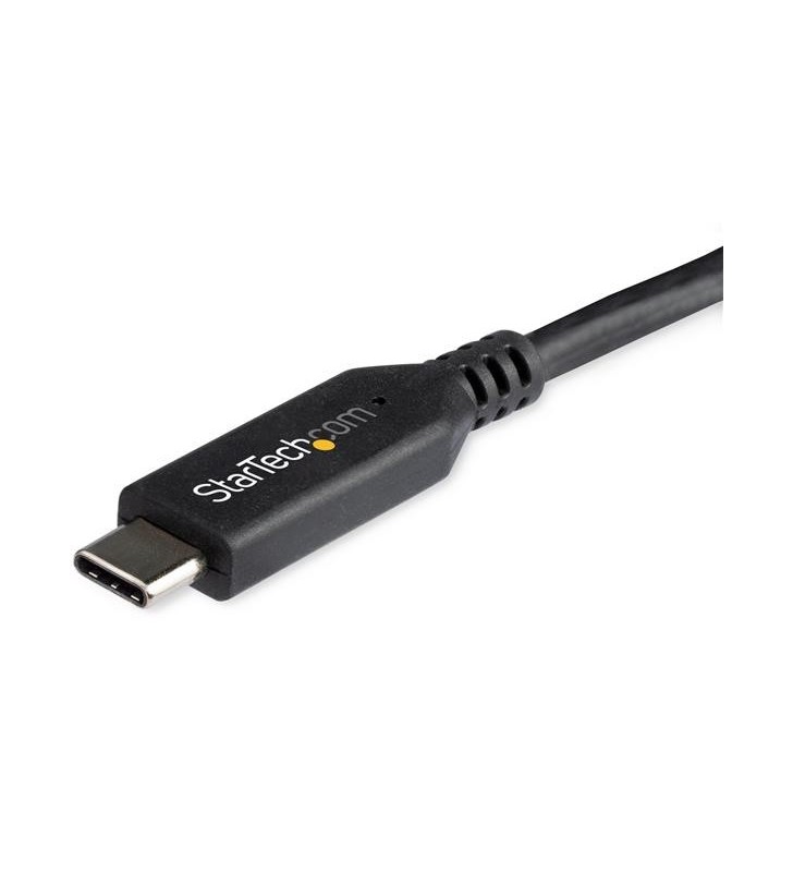 Startech.com cdp2dp146b adaptor pentru cabluri video 1,8 m usb tip-c displayport negru