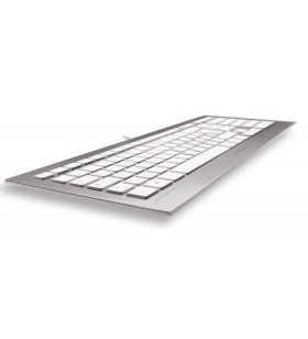 Cherry strait 3.0 tastaturi usb qwerty pan nordic argint, alb