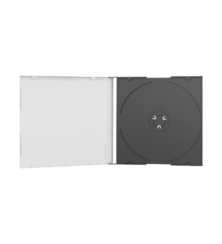 Husa de protectie mediarange cd slimcase negru (100 buc) (vrac)