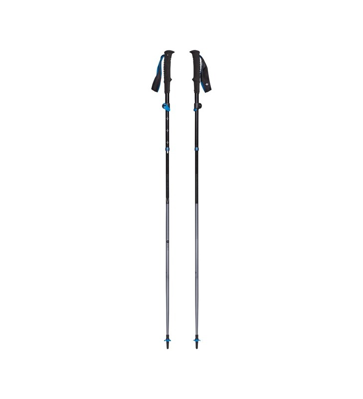 Bețe de trekking black diamond distance flz, echipament de fitness (gri, 1 pereche, 140 cm)