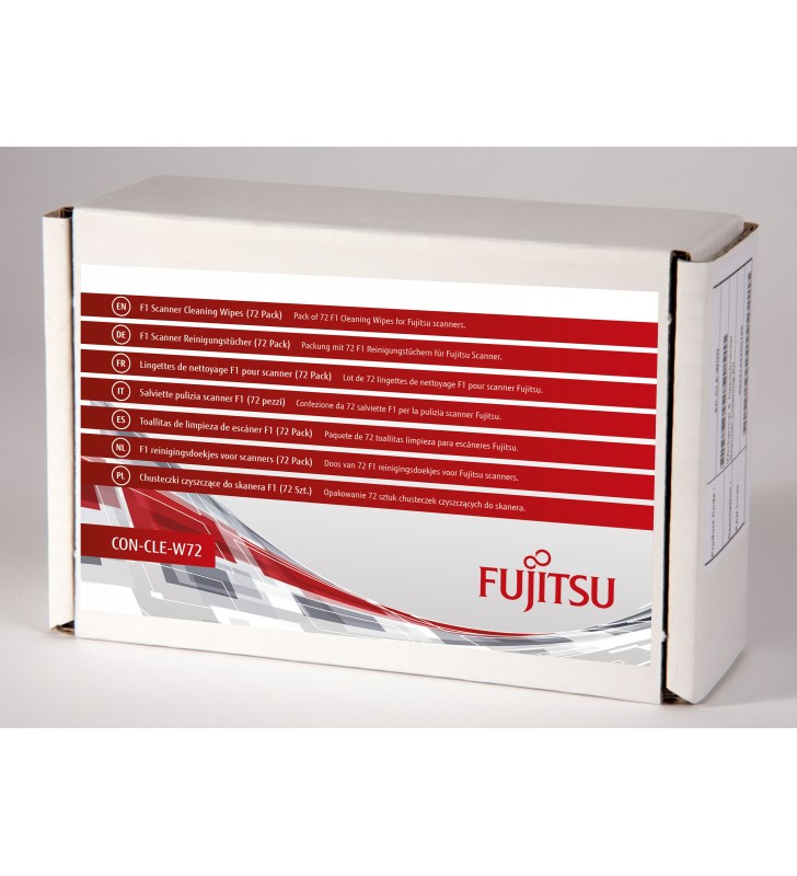 Fujitsu con-cle-w72 kit-uri pentru curățarea echipamentelor lavete umede curățare echipament scaner