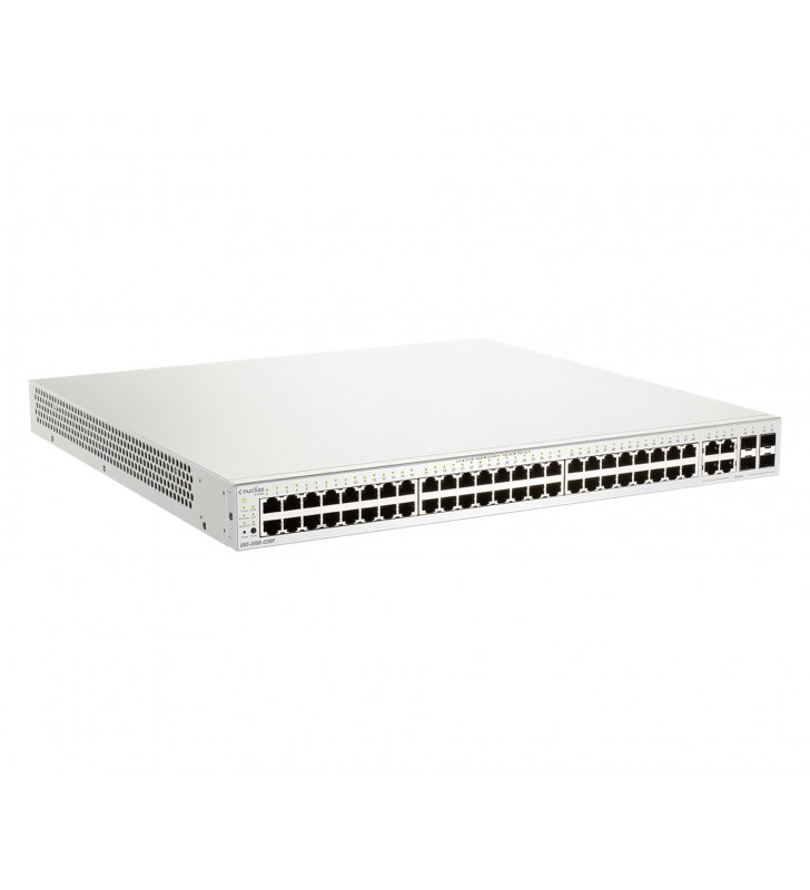 D-link dbs-2000-52mp switch-uri gestionate gigabit ethernet (10/100/1000) gri power over ethernet (poe) suport
