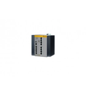 Allied telesis at-ie300-12gp-80 gestionate l3 gigabit ethernet (10/100/1000) negru, gri power over ethernet (poe) suport