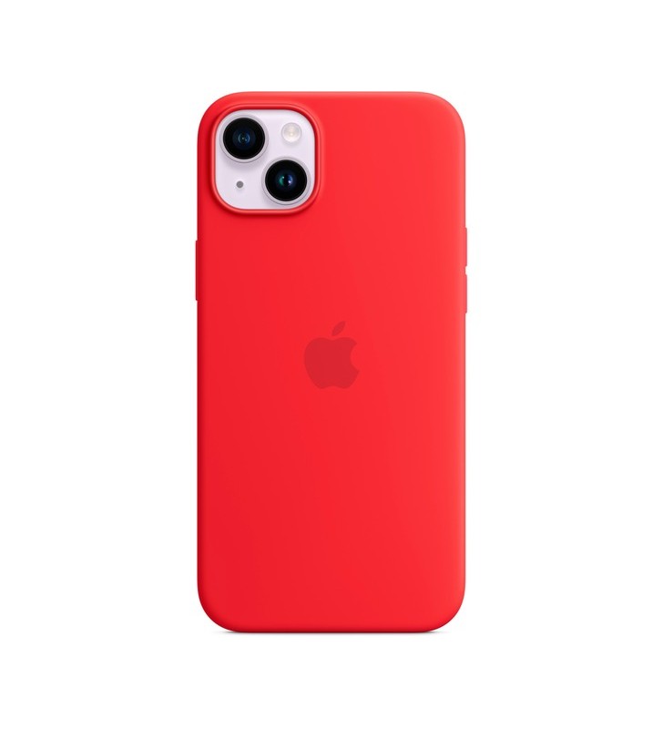 Husă din silicon apple cu magsafe, husă pentru telefon mobil (roșu, (produs)roșu, iphone 14 plus)