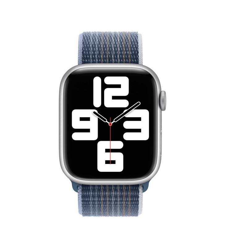 Curea de ceas apple sport loop (albastru-gri, 45 mm)