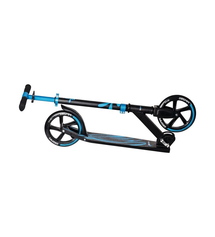 Scooter plus muuwmi aluminiu 205mm (negru/albastru)