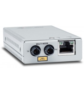 Allied telesis at-mmc2000/st-960 convertoare media pentru rețea 1000 mbit/s 850 nm multimodală gri