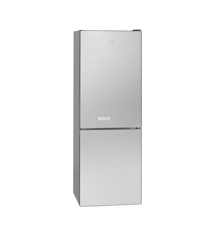 Combinatie frigider/congelator bomann kg 7320.1 (oţel inoxidabil)