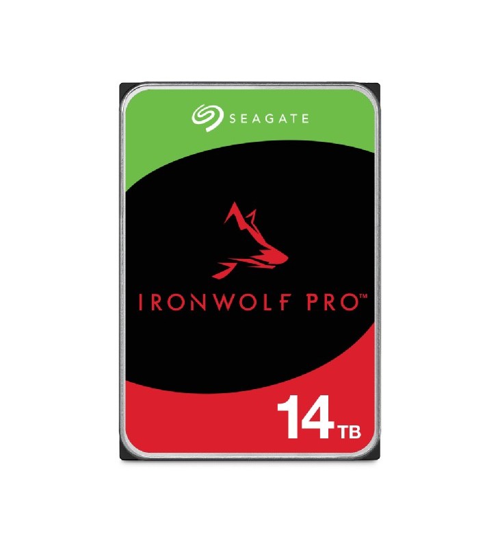 Seagate ironwolf pro st14000nt001 hard disk-uri interne 3.5" 14000 giga bites