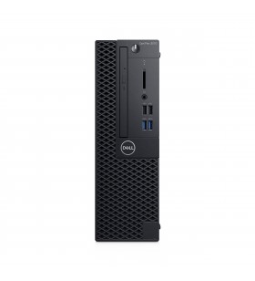 Dell optiplex 3070 intel® core™ i3 generația a 9a i3-9100 8 giga bites ddr4-sdram 256 giga bites ssd sff negru pc-ul windows 10