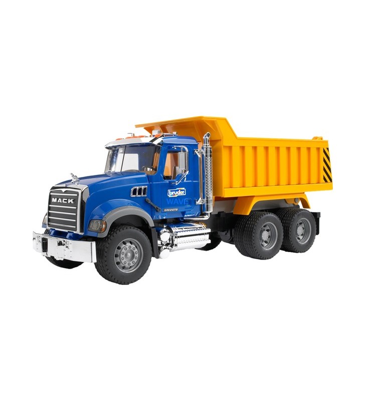 Camion din granit cu benă, model de vehicul bruder mack