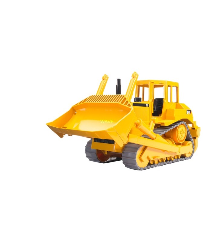 Buldozer bruder cat, model de vehicul (galben)