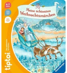 Ravensburger tiptoi meine schönsten weihnachtsmärchen cărți copii germană 24 pagini