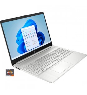Notebook hp 15s-eq078ng (argintiu, windows 11 home pe 64 de biți, ssd de 1 tb)