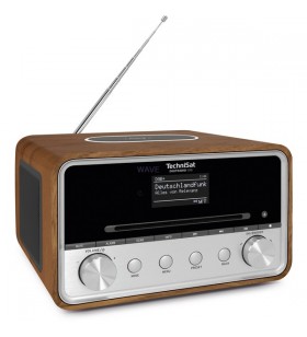 Radio prin internet TechniSat DIGITRADIO 586 (maro/argintiu, WLAN, Bluetooth, CD)