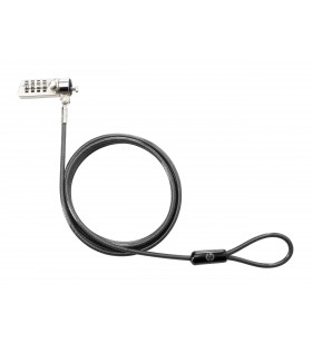 Hp essential combination lock cabluri cu sistem de blocare negru 1,22 m