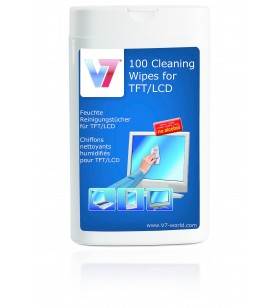 V7 vcl1522 kit-uri pentru curățarea echipamentelor lavete umede curățare echipament lcd/tft/plasma