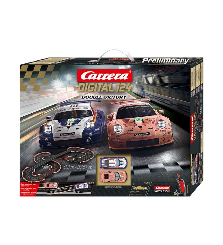 Carrera digital 124 double victory, circuit de curse