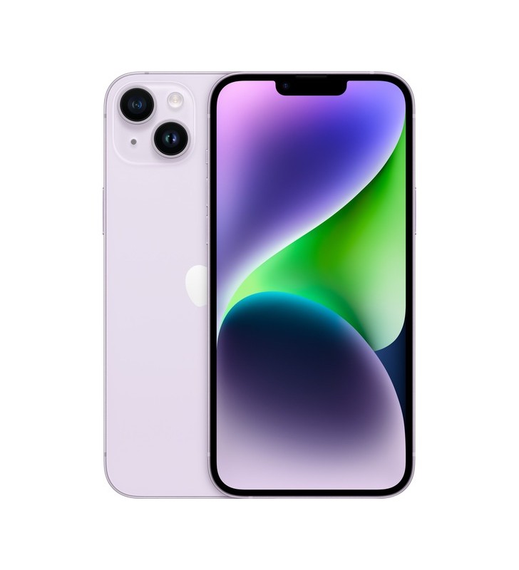 Apple iphone 14 plus 128gb, telefon mobil (violet, ios)