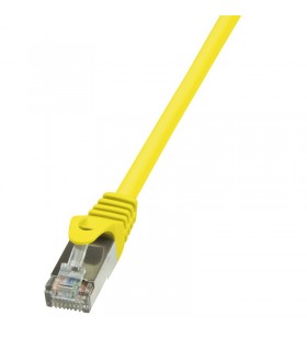 Patch cable cat.6 f/utp  5,00m yellow, econline "cp2077s"