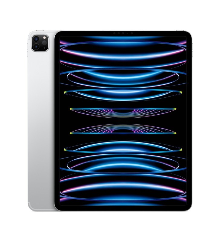Apple ipad pro 12,9" (128 gb), tabletă (argintiu, 5g, gen 6 / 2022)
