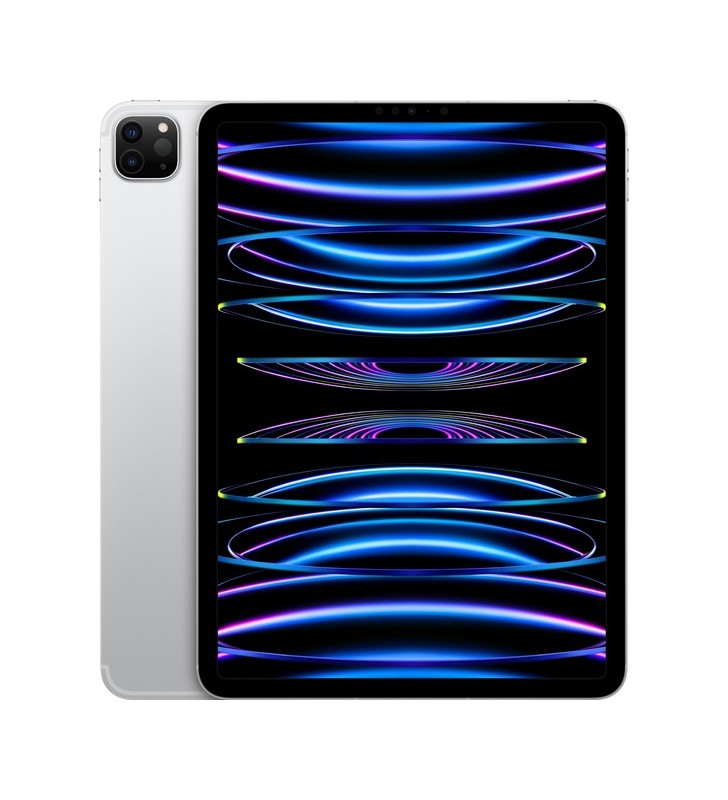 Apple ipad pro 11" (512 gb), tabletă (argintiu, 5g, gen 4 / 2022)