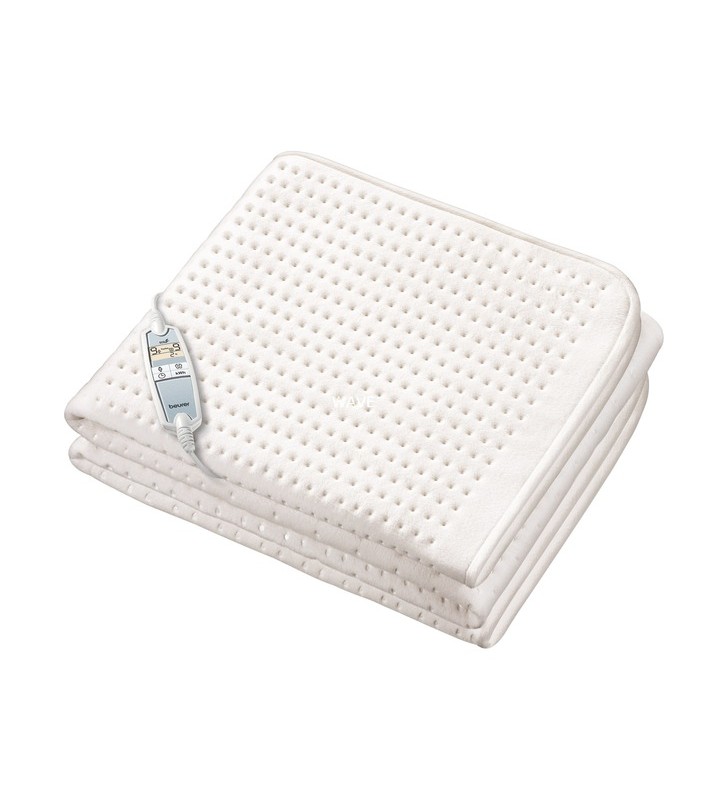 Pătură intimă încălzită confortabilă beurer ub 100 (alb, 100 x 200 cm)