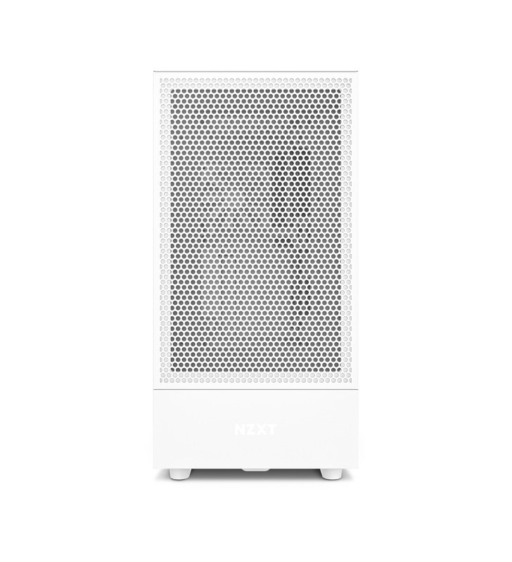 Carcasă turn nzxt h5 flow all white