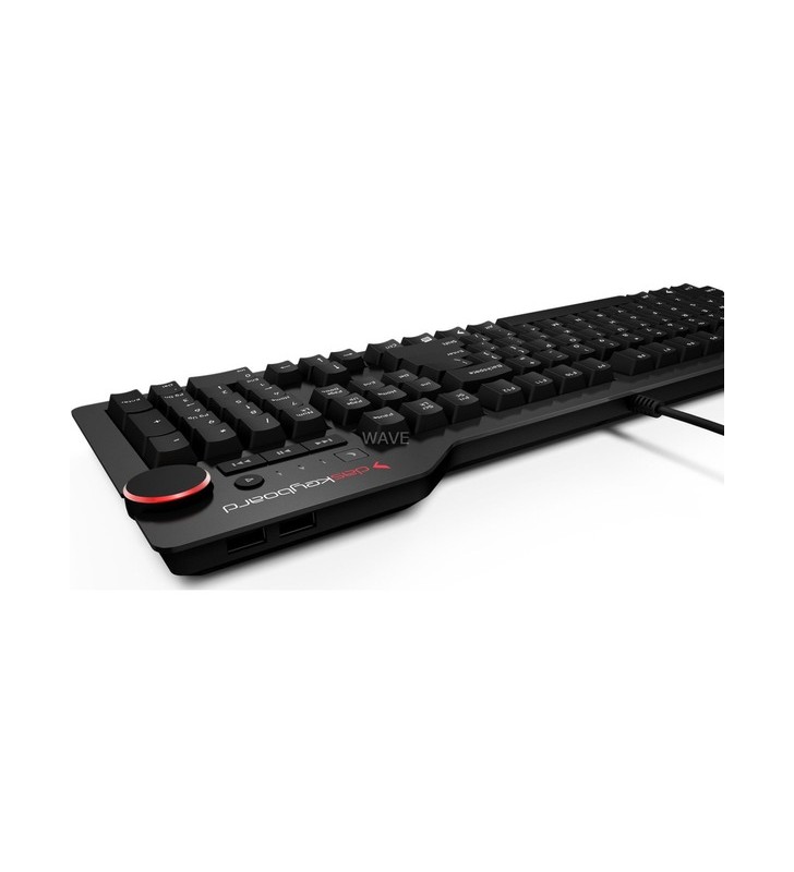 Tastatură pentru jocuri   keyboard 4 professional root(negru, aspect sua, cherry mx blue)
